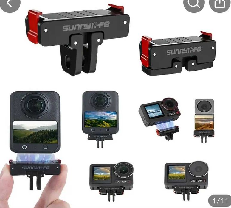 быстросъемный адаптер  Osmo Action 5 Pro, Action 4 и Action 3,