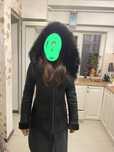 Vand haina de piele naturala de miel stil cojoc