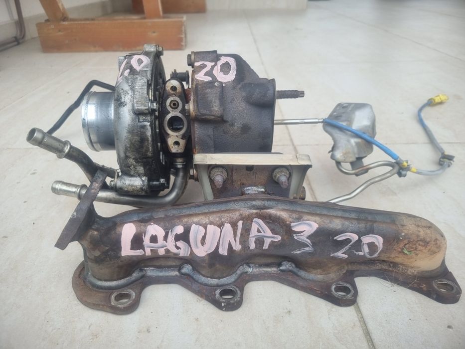 Turbină turbosuflantă renault laguna 3  2.0 dci 150 cp  euro 5