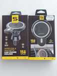 Suport auto cu incarcare wireless magsafe puternic 15w