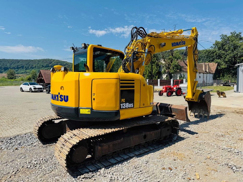 Excavator pe senile cu lama Komatsu PC 138, an 2008, 15 tone, 3 cupe !