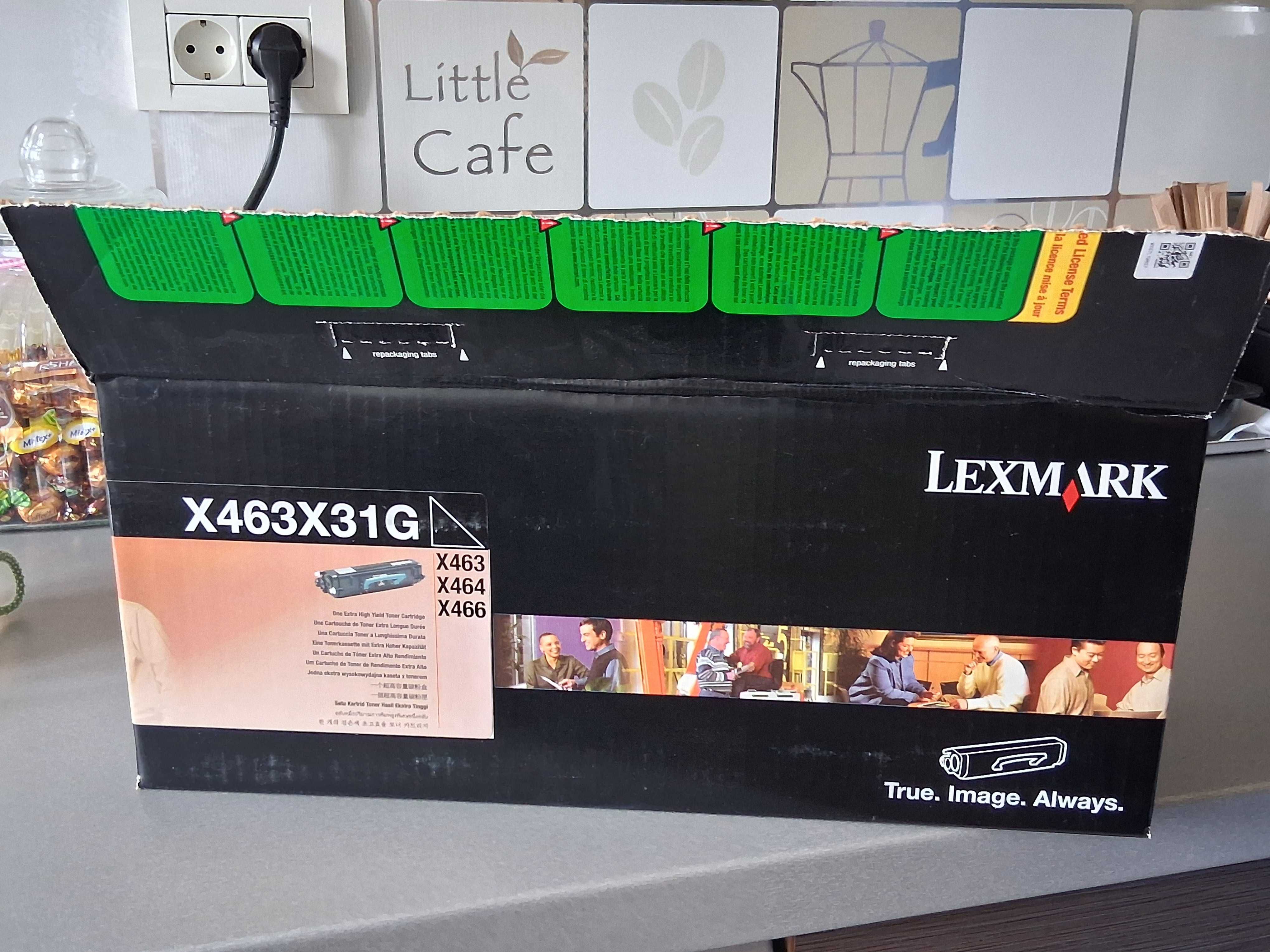 Toner Lexmark X463X31G, Black