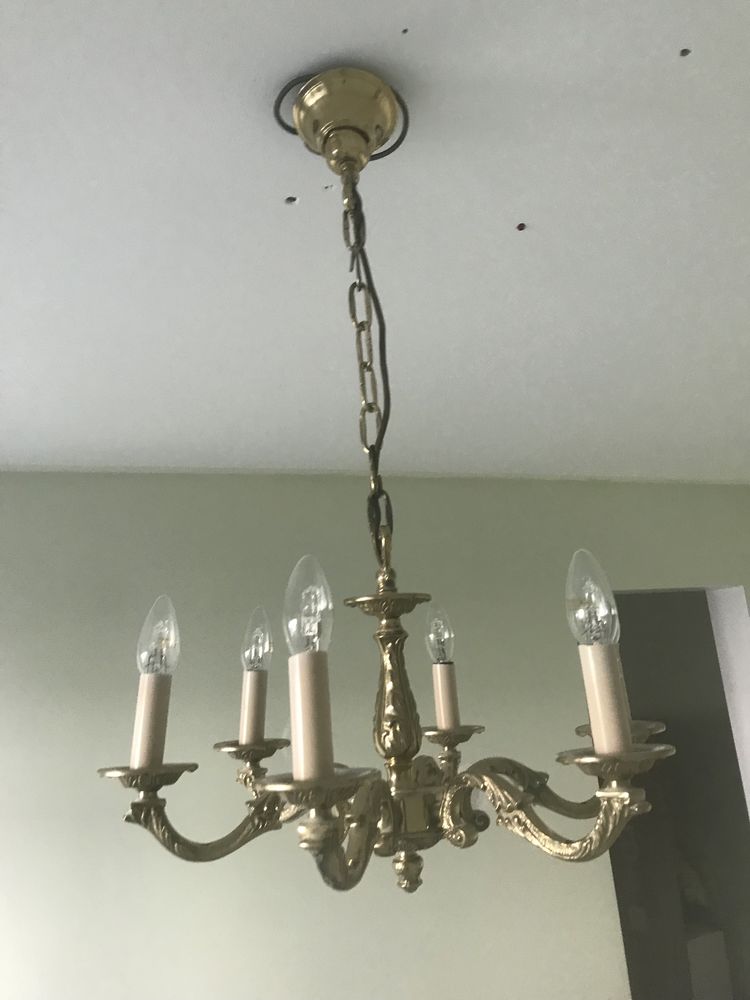 Candelabru alamă 6 brațe