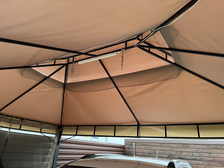 Pavilion curte 4x3 m