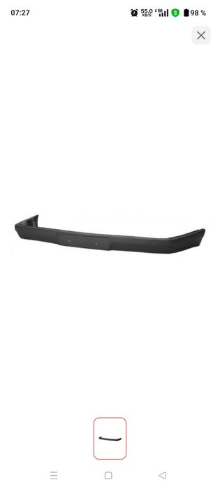 Бампер передний Ауди 100 с3