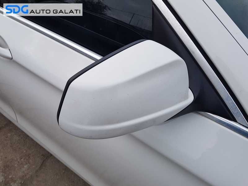 Oglinda Electrica Dreapta FARA Pliere Rabatare BMW Seria 5 F10 NFL / Non Facelift 2009 - 2014 Culoare 300 Alpine White