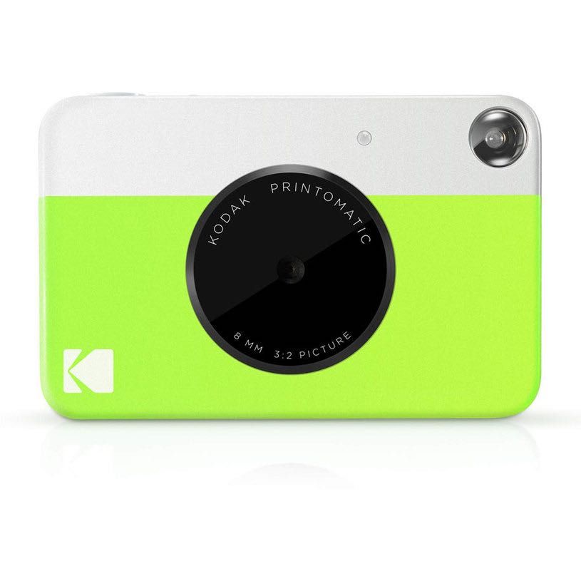Фотоапарат за моментни снимки KODAK PRINTOMATIC ZINK GREEN + Гаранция
