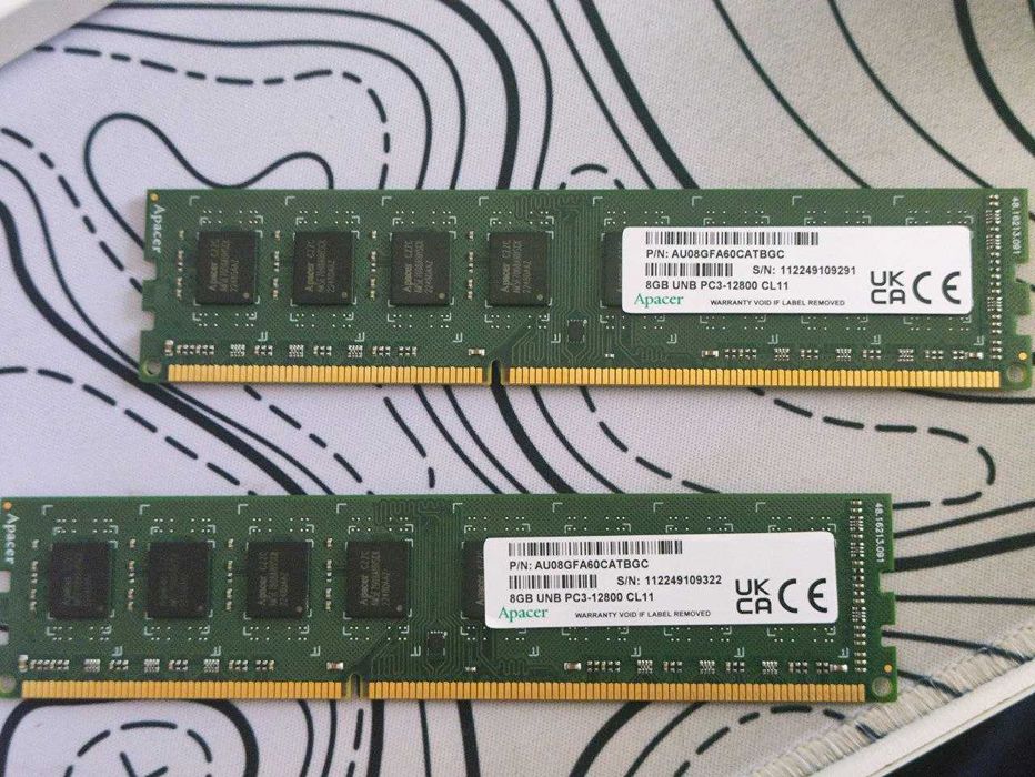 Оперативная память 16 GB, DDR3, 1600 МГц