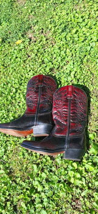 Cizme Western Nr 42 purtate odata