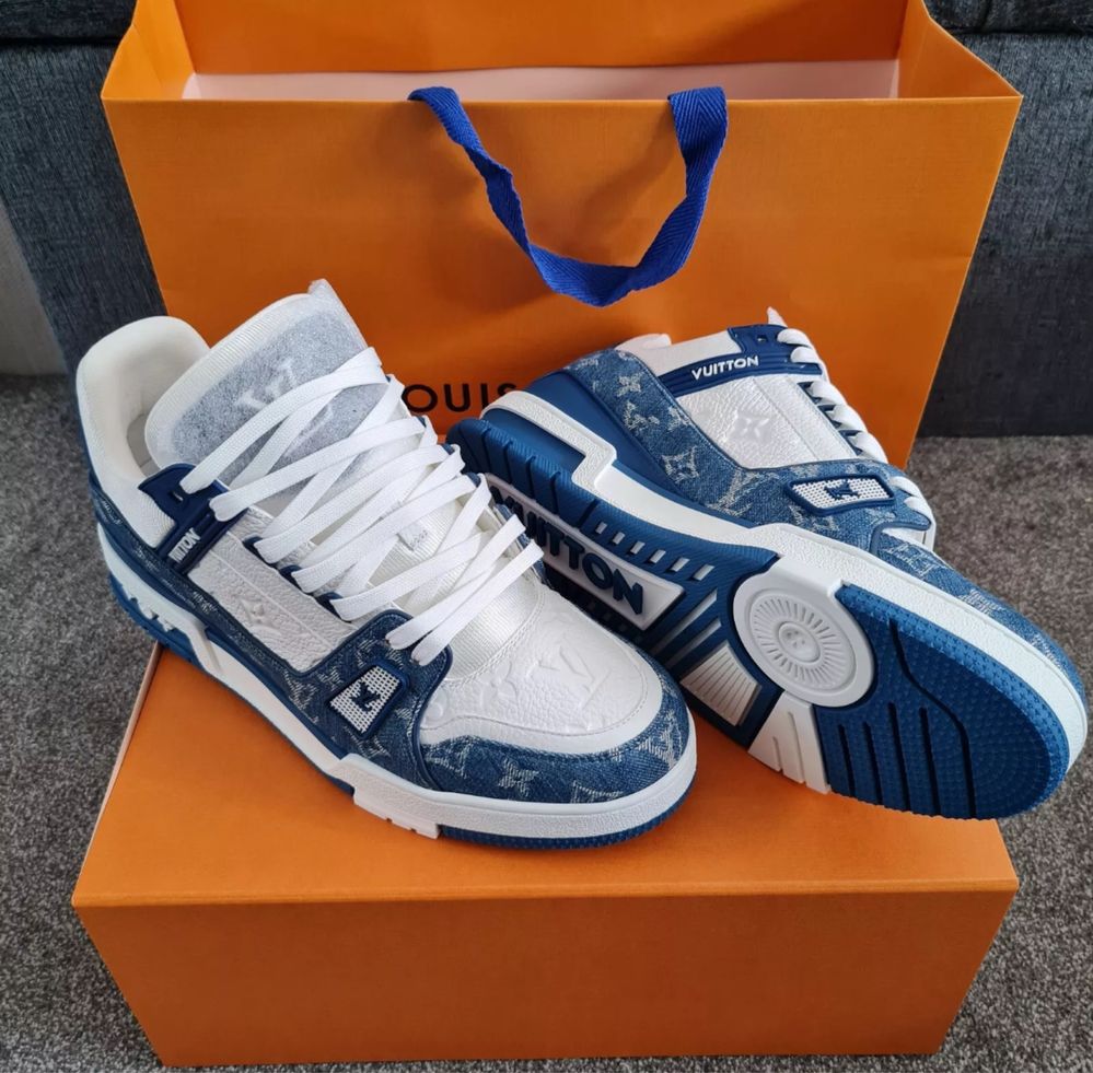 Sneakers Louis Vuitton Blue Navy 40-45