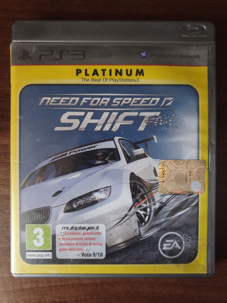 NFS/Need For Speed Shift Platinum PS3/Playstation 3