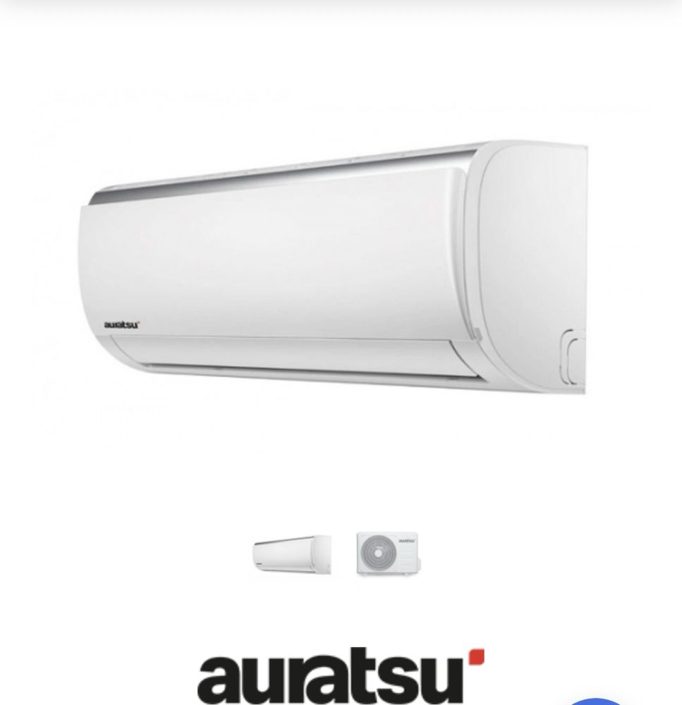 Auratsu1200BTU Инвенторен КлиматикAWX12KTHI класA+++WiFiшум22db-25C