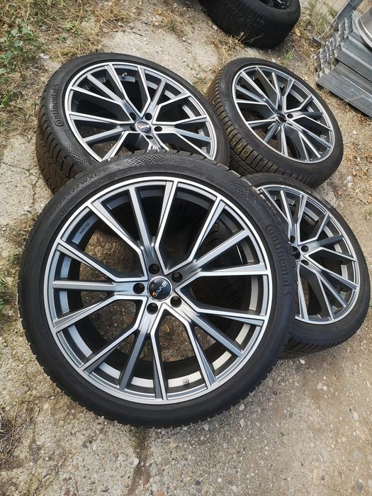 Jante IMPECABILE Avus Audi Q7, Q8, e tron pe 22 anvelope 285 35 20