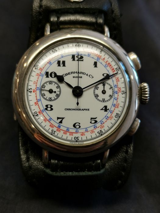 Eberhard&Co Chronograph carcasă de argint