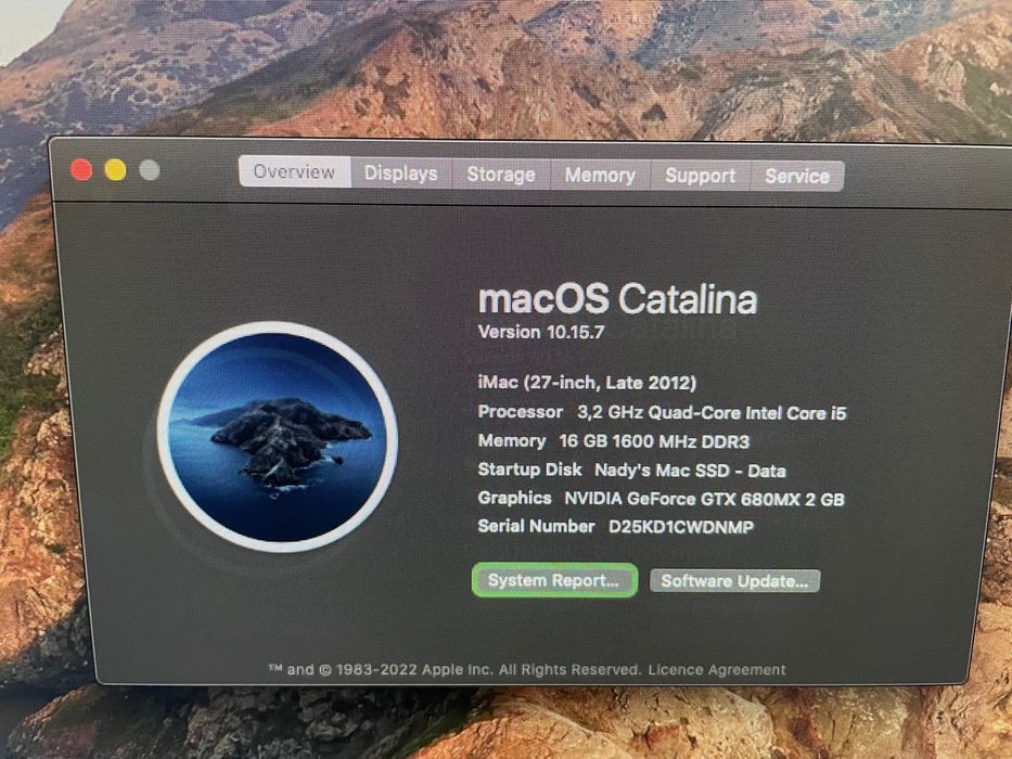 Продавам iMac (late 2012, 27")