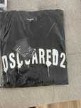 Тениска Dsquared черен цвят