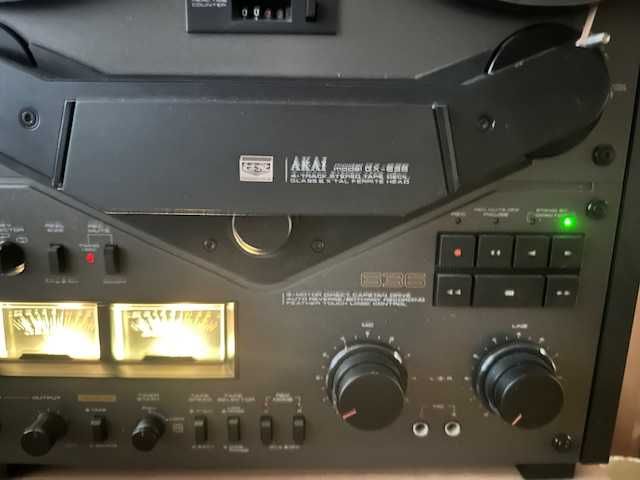 Magnetofon AKAI GX-636, black