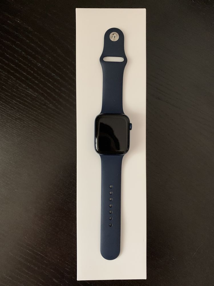 Apple watch 6 44 mm gps series 6 albastru blue navy