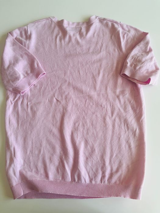 Розова блуза с къс ръкав