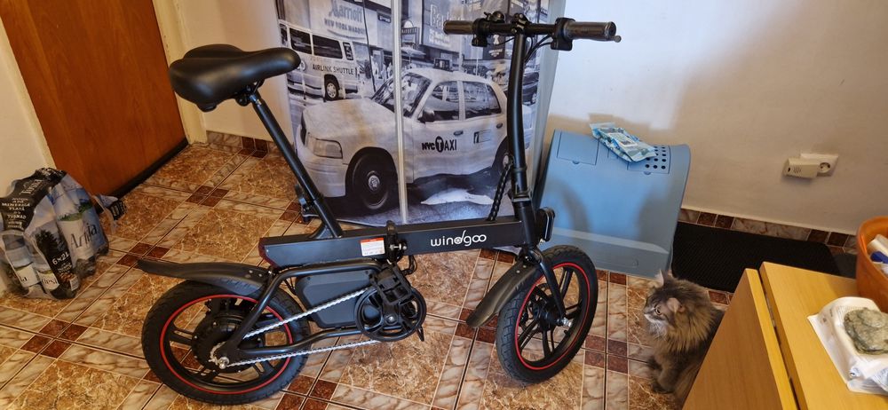 Bicicleta electrica pliabila