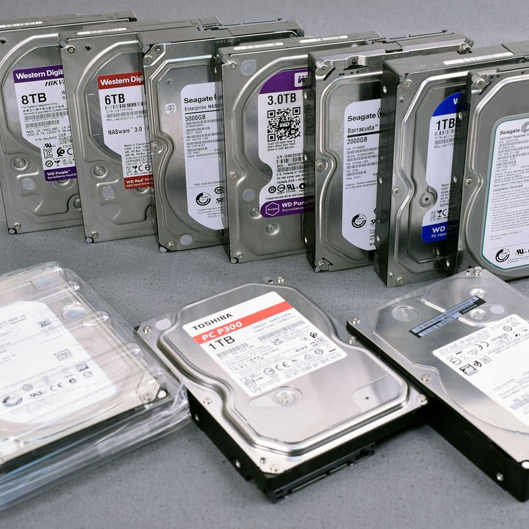 Жесткий диск HDD  500Гб/ 1tb/ 2tb / 4tb в отличном состоянии