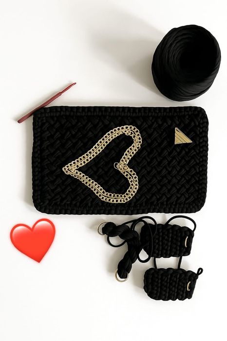 Geanta handmade neagra