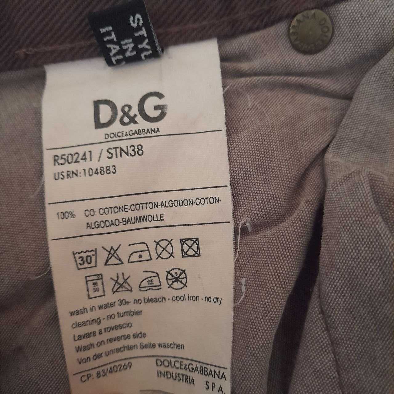 Джинсы Dolce & Gabbana Jeans / Made in Italy / W34-W36