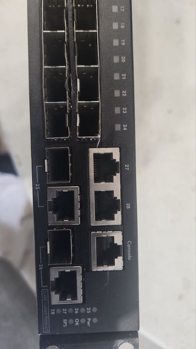 24 + 4 портов SFP Layer2 суич Edgecore ES3528M-SFP