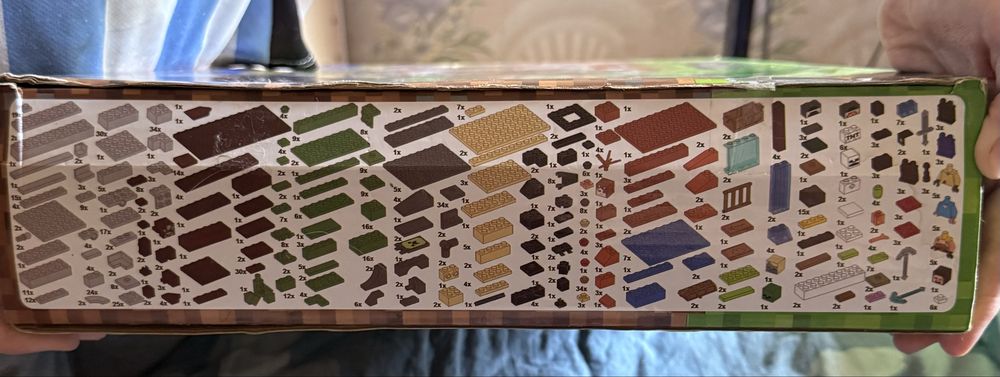 Лего майнкрафт 852 детали новый