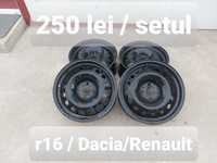 Jante tabla r16 / Renault/Dacia / 4x100