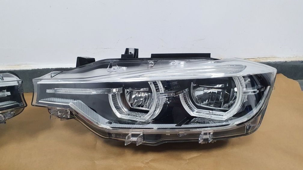 Set complet far faruri full led BMW 3 f30 f31 facelift lci modul drose