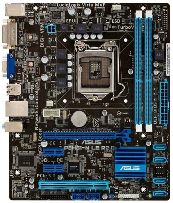 Дъно Дънна платка ASUS P8H61 M LE LGA 1155 DDR3
