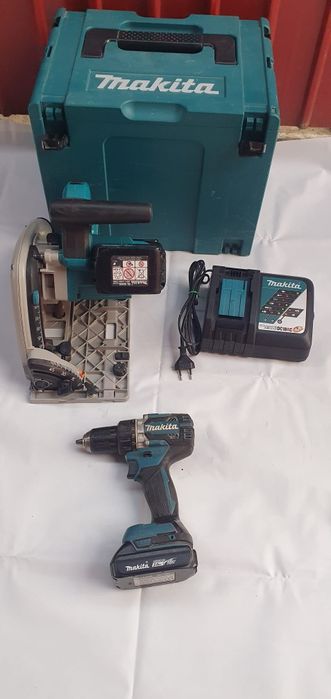 Makita DDF 484 filetanta 18V,Makita DSP600 circular cu plonjare 36V
