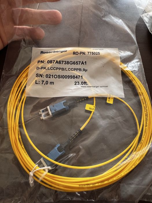 Файбър кабели различни дължини