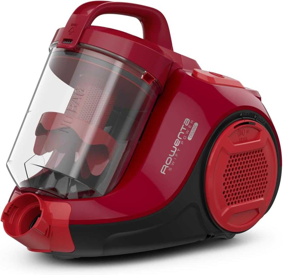 Прахосмукачка без торба Rowenta Swift Power Cyclonic (RO2933EA)Червена