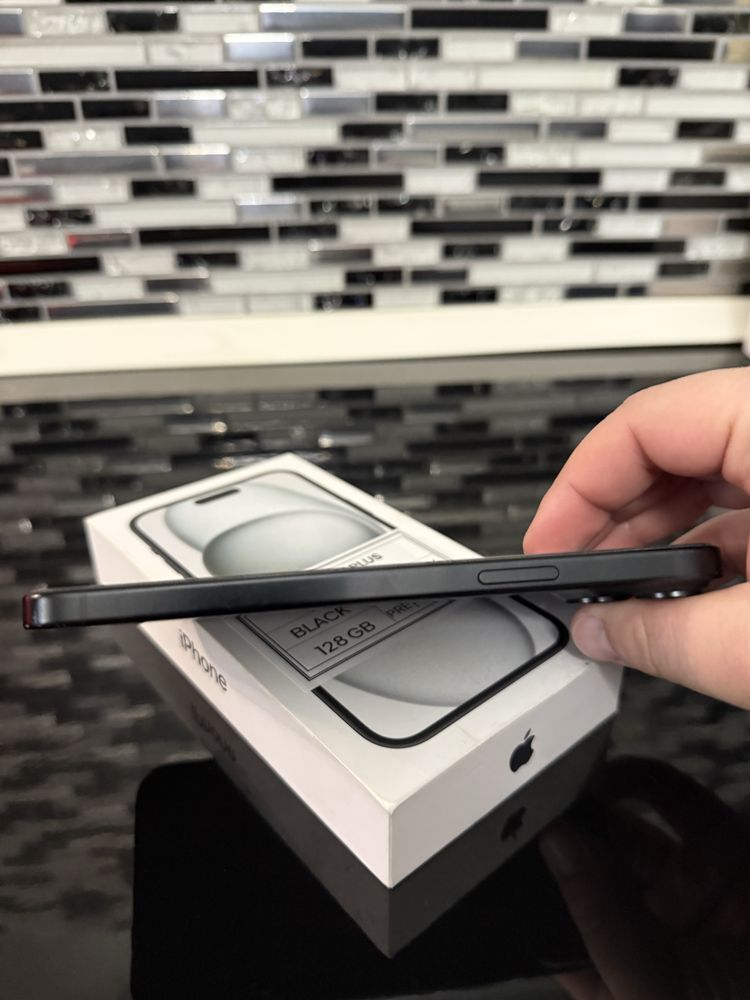 Iphone 15 plus Black FULL BOX