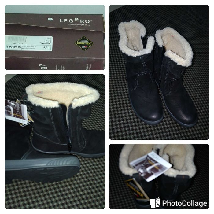 Оригинални Legero Ankle боти, топли, красиви, набук 37 н