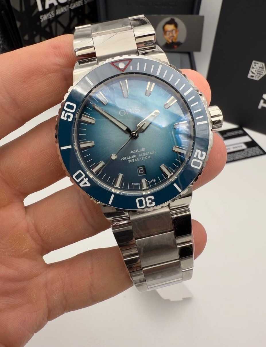 ORIS Aquis сребристо