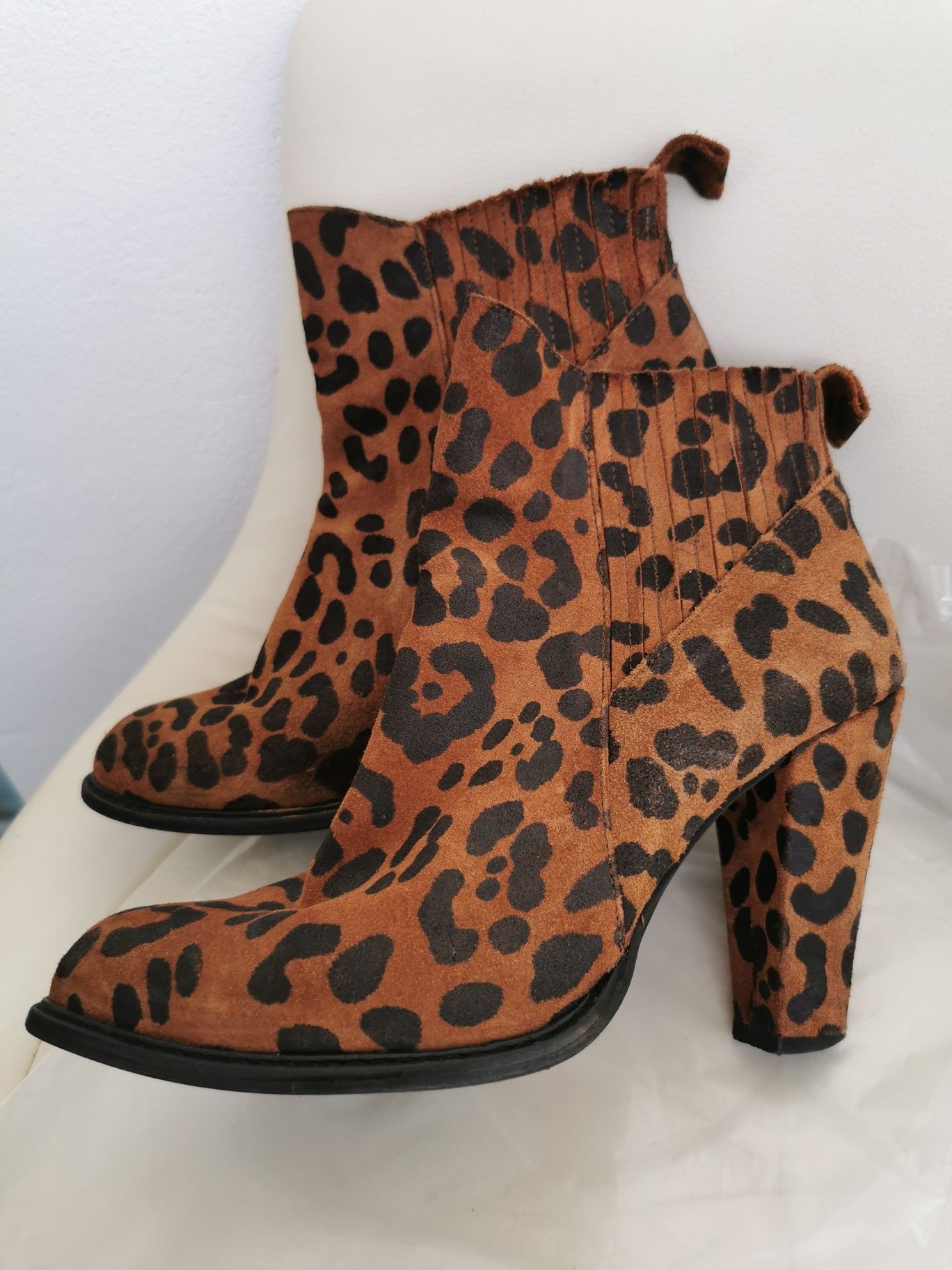 Botine Zara animal print