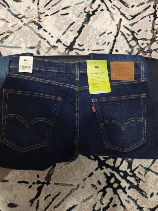 Джинсы Levi's 512premium.slim taper36/32