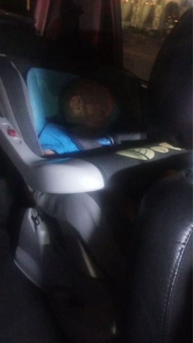 Автокресло с рождения до 18 кг, с бампером