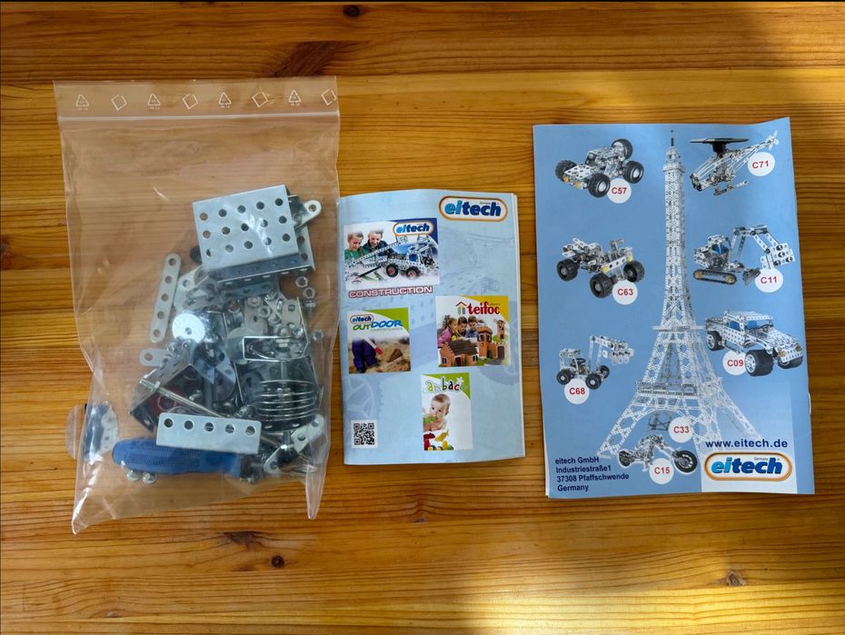 Set constructie Eitech (germany) joc mecanic nou