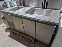 Masa pizza, Raft inox ,dulap inox, masa,.vitrina rece