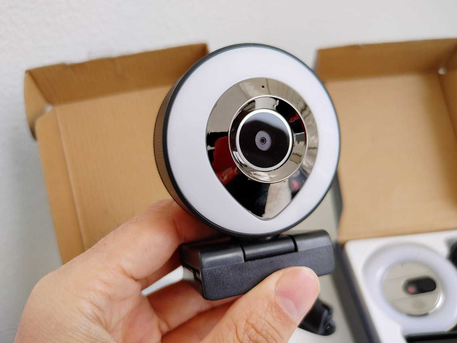 США Американская новая 1080p Вебкамера + Подсветка Webcam Веб камера