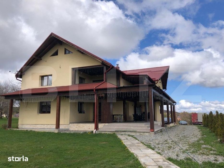 Pensiune de vanzare, 360 mp utili, 7500 teren, Zona Turistica, Risca