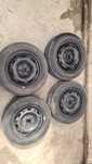 Jante Fabia Polo cu 165 70 14 Dunlop 4 anvelope vara ca noi