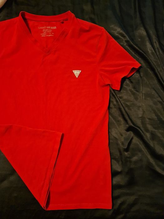 Tricou elastic slimfit Guess S