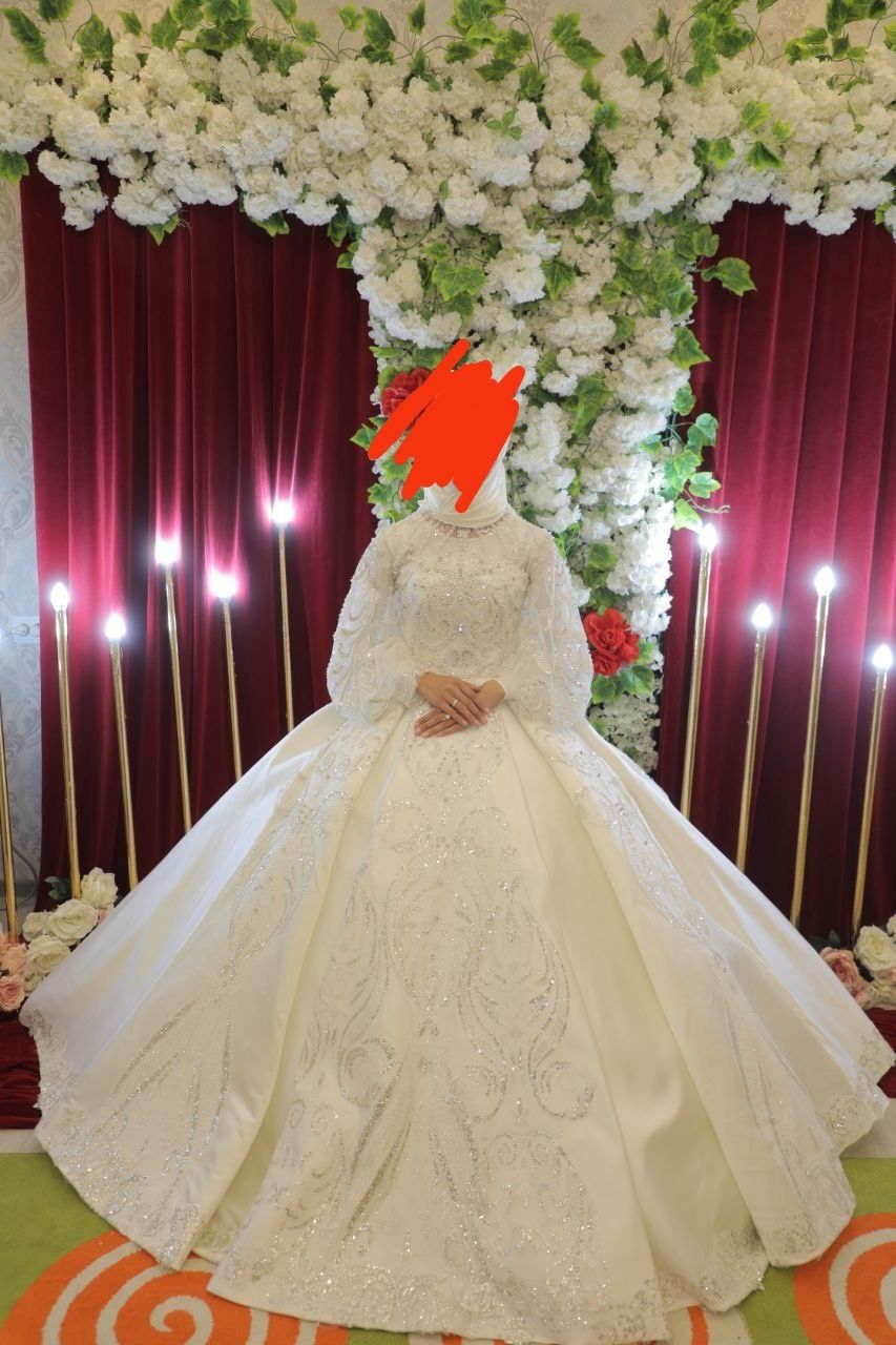 Kelin koylak свадебное платье