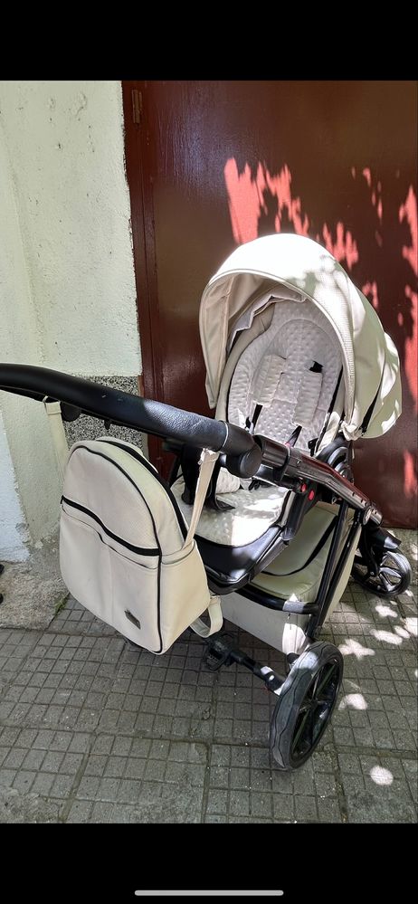 Комбинирана количка Mommo Evo 2в1 Beige