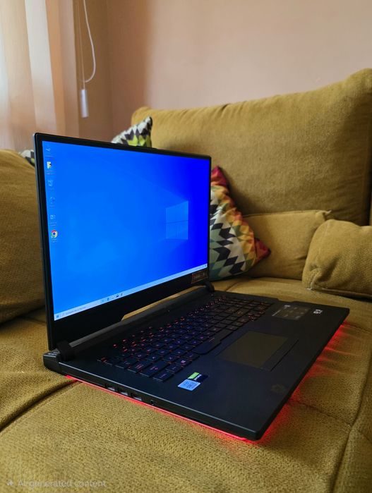 Лаптоп ASUS ROG Strix SCAR 17.3" (i7-10875h, RTX 2060-6GB, 16GB Ram))